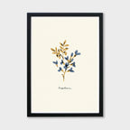 Blue Flower Art Print - Baptisia