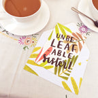 UnbeLEAFable Sister Greetings Card