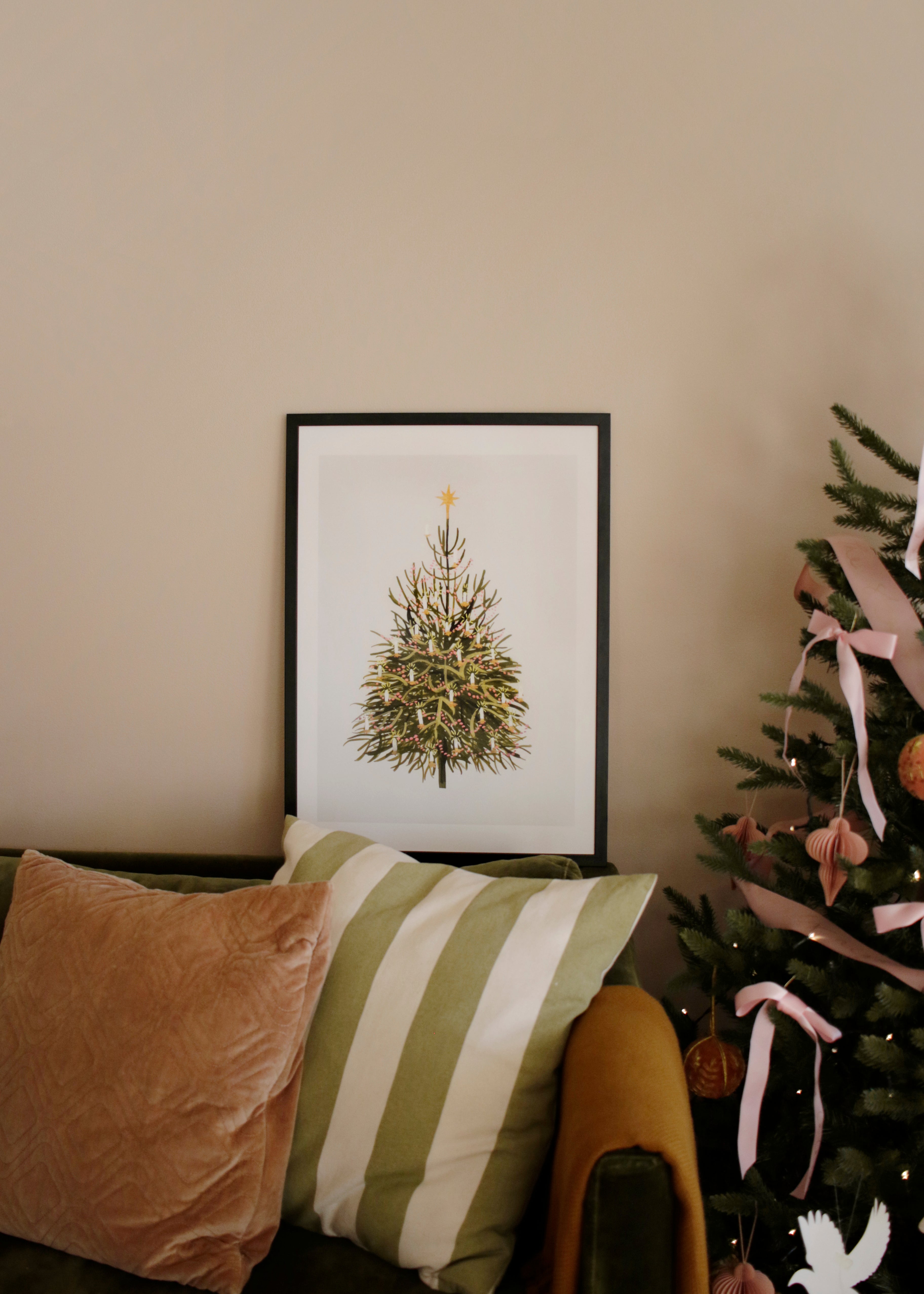 Christmas Tree Wall Art Print
