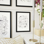 Floral Self Care Print - The Brighter You Bloom