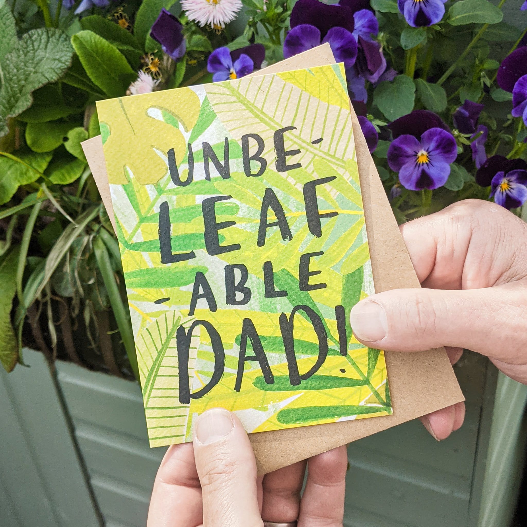 Gardening Father's Day Card