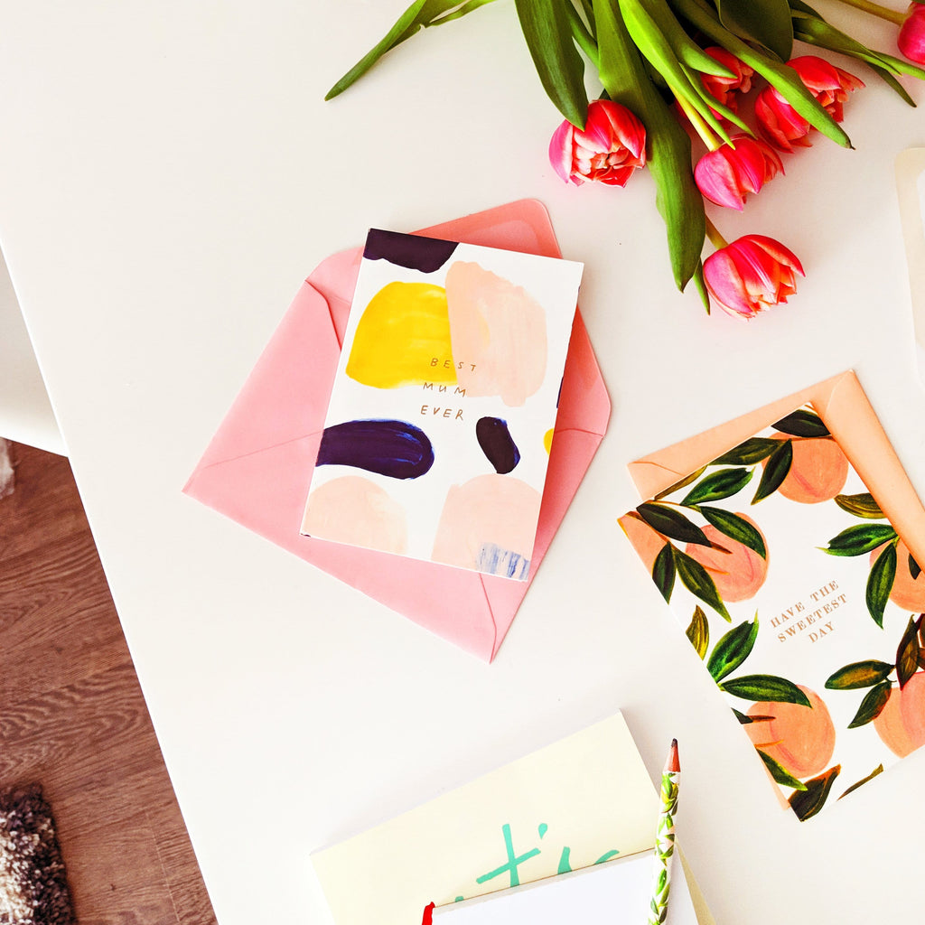 Paint Swatch Mother’s Day Card