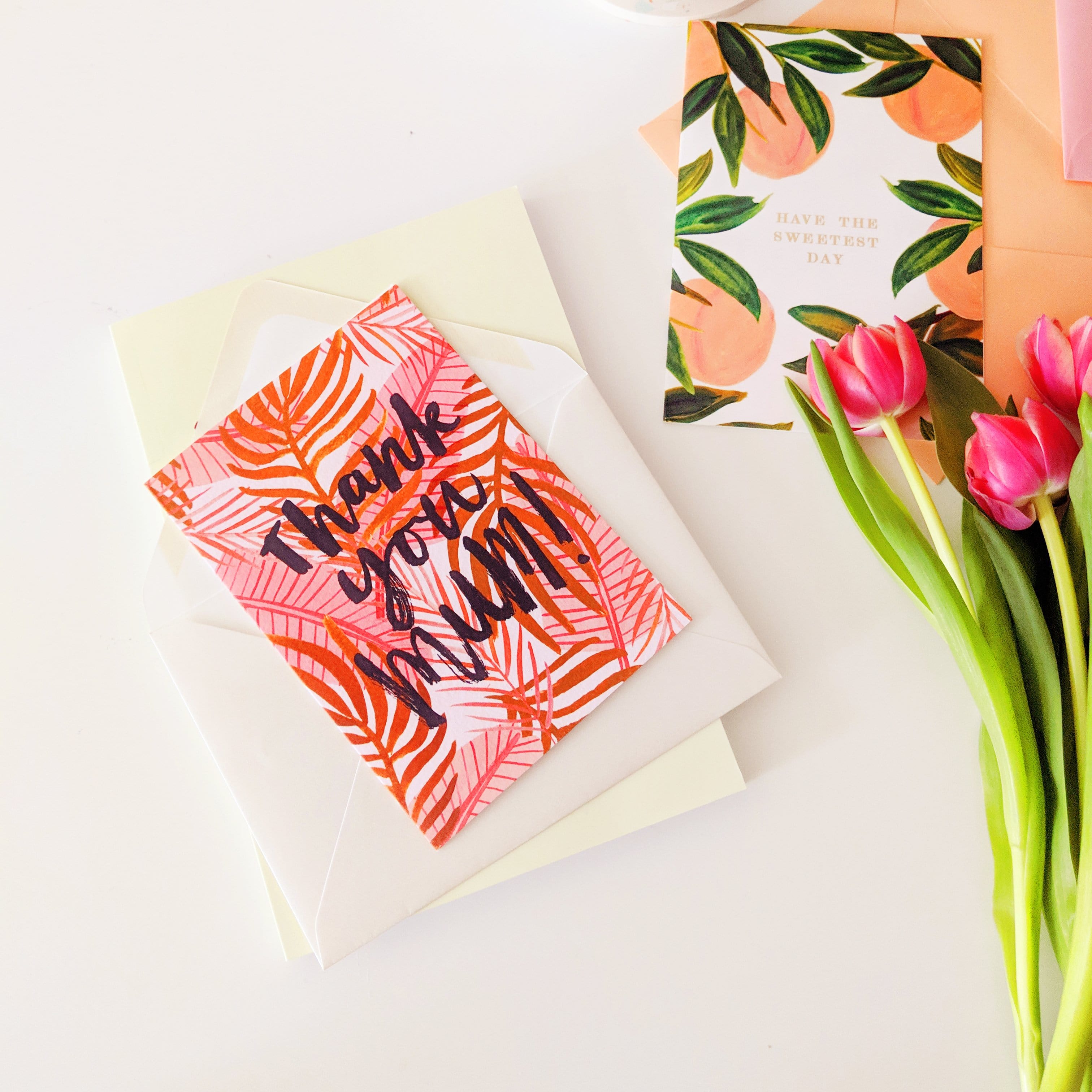 Thank You Mum Plant Card