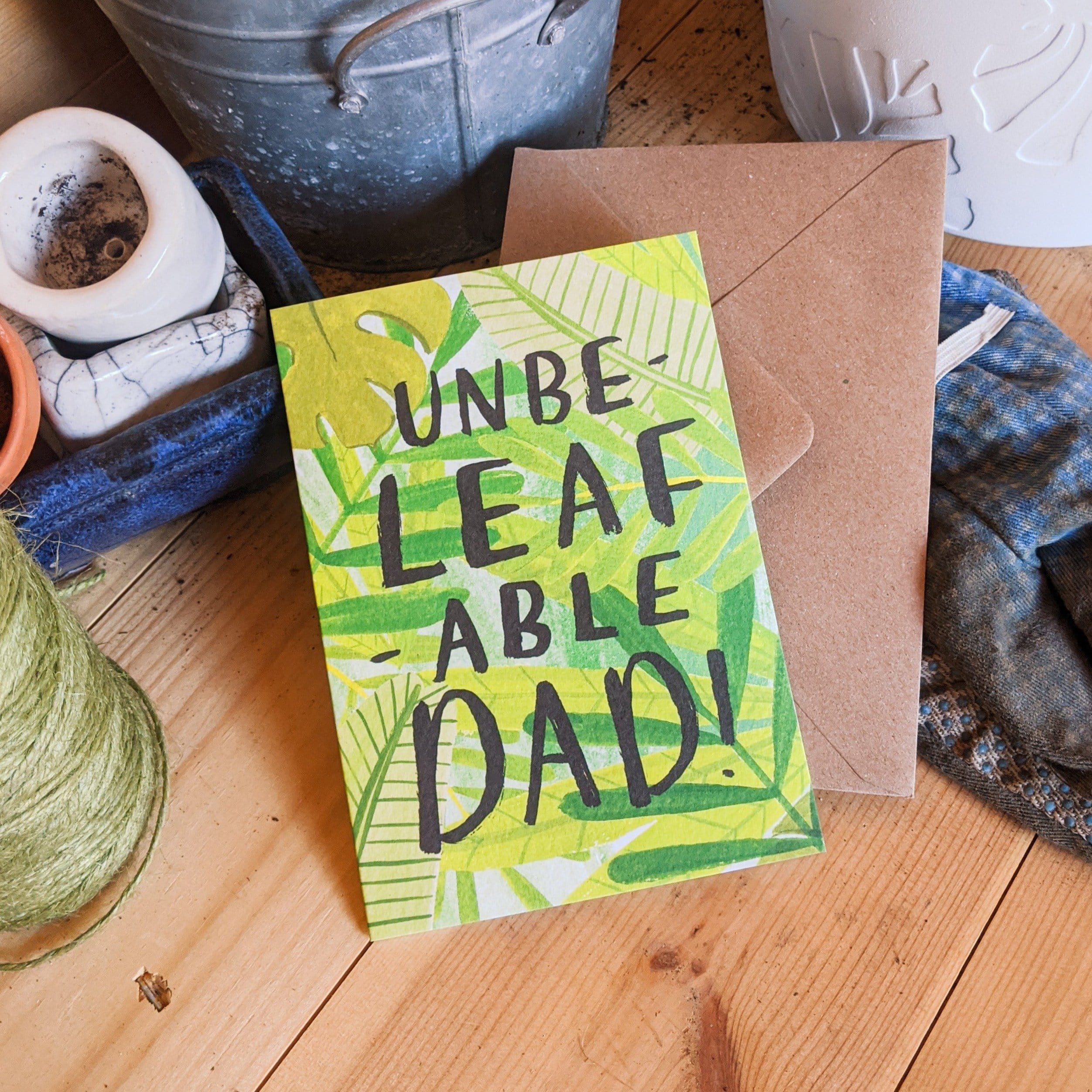 Gardening Father's Day Card