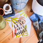 UnbeLEAFable Sister Greetings Card