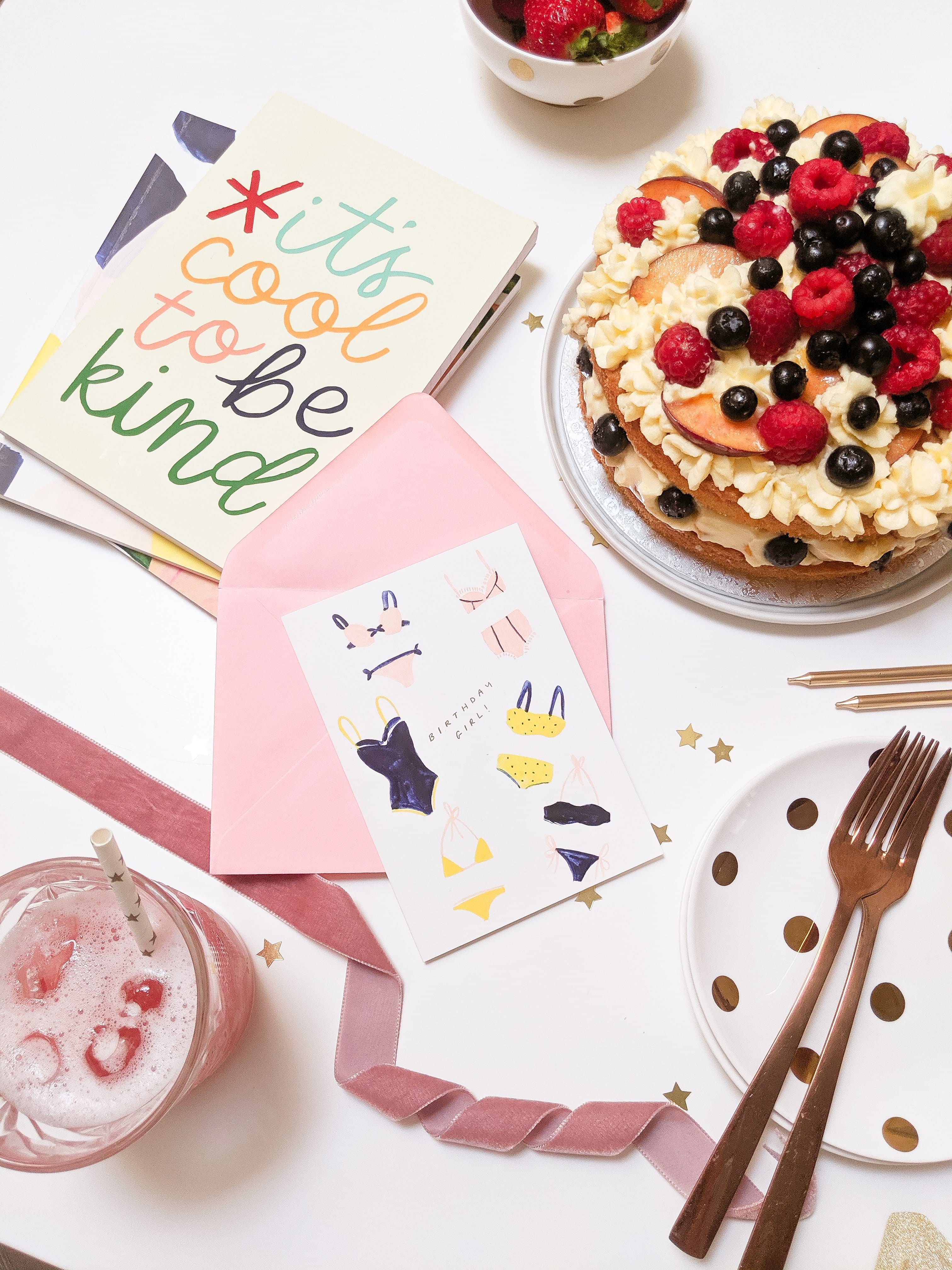 “Birthday Girl!” Summery Birthday Card