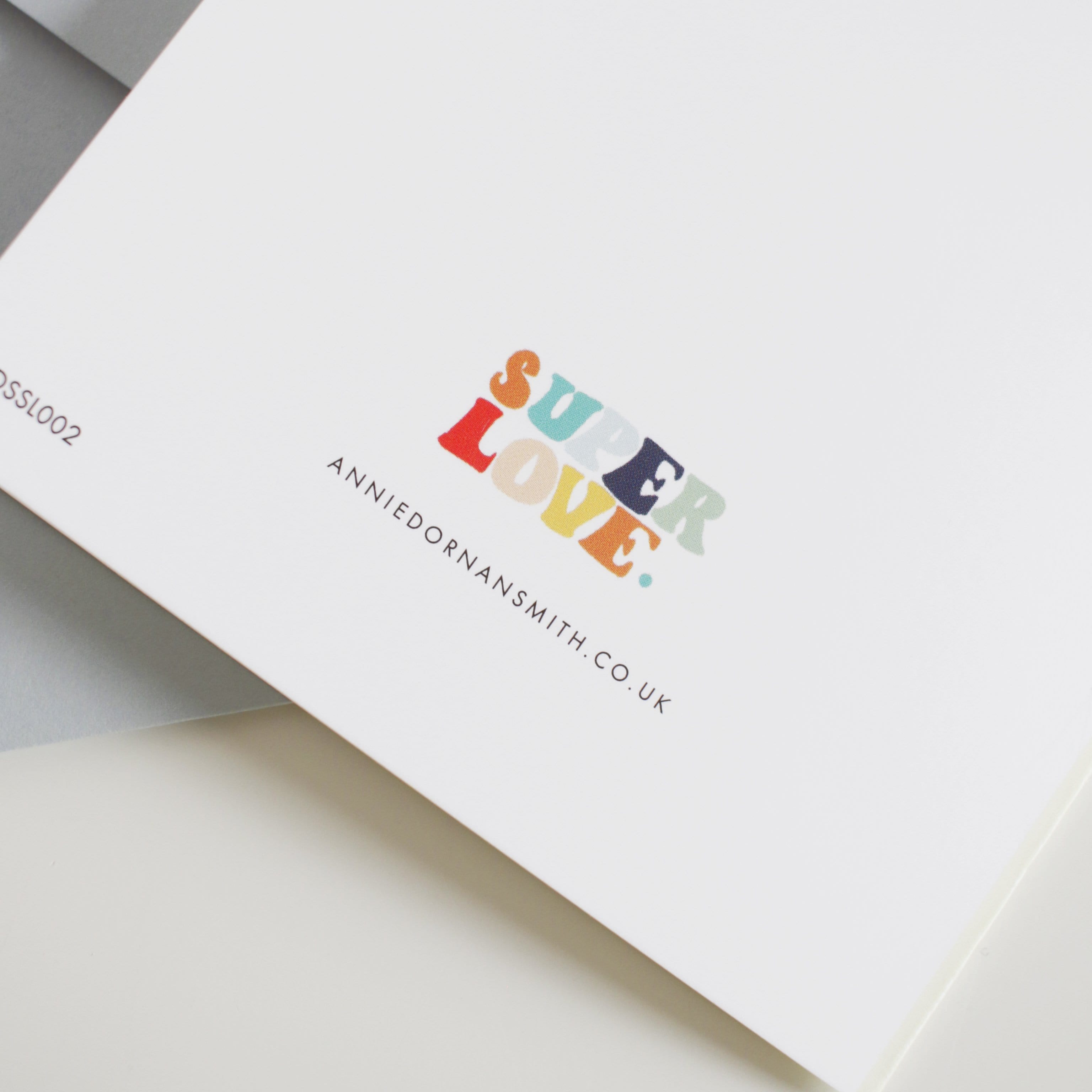 Rainbow Lettering “Proud of You” Card