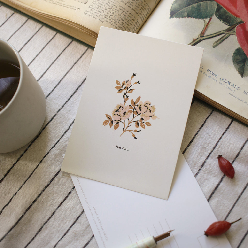 Ditsy Floral Postcard Set of 12