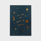 Gold Foil Celestial Print