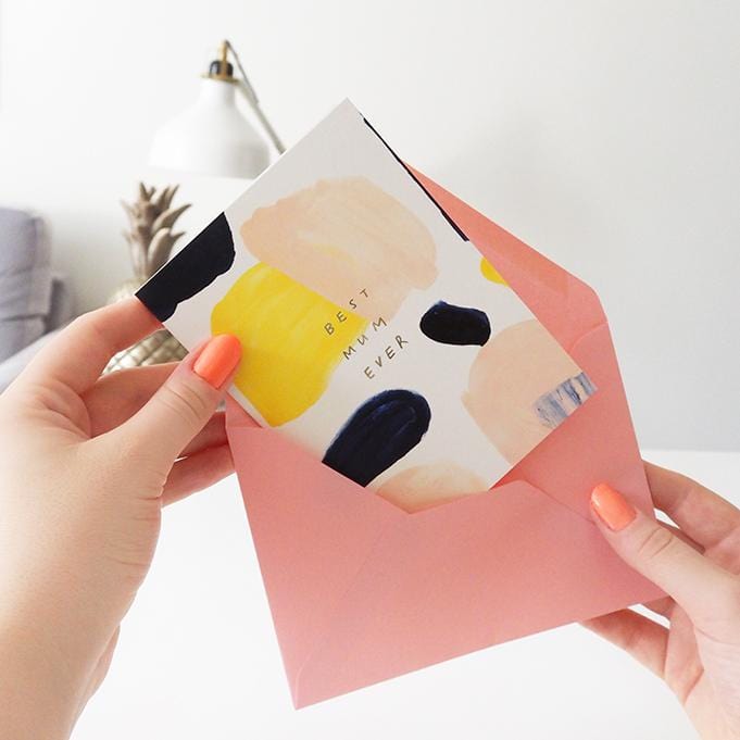 Paint Swatch Mother’s Day Card