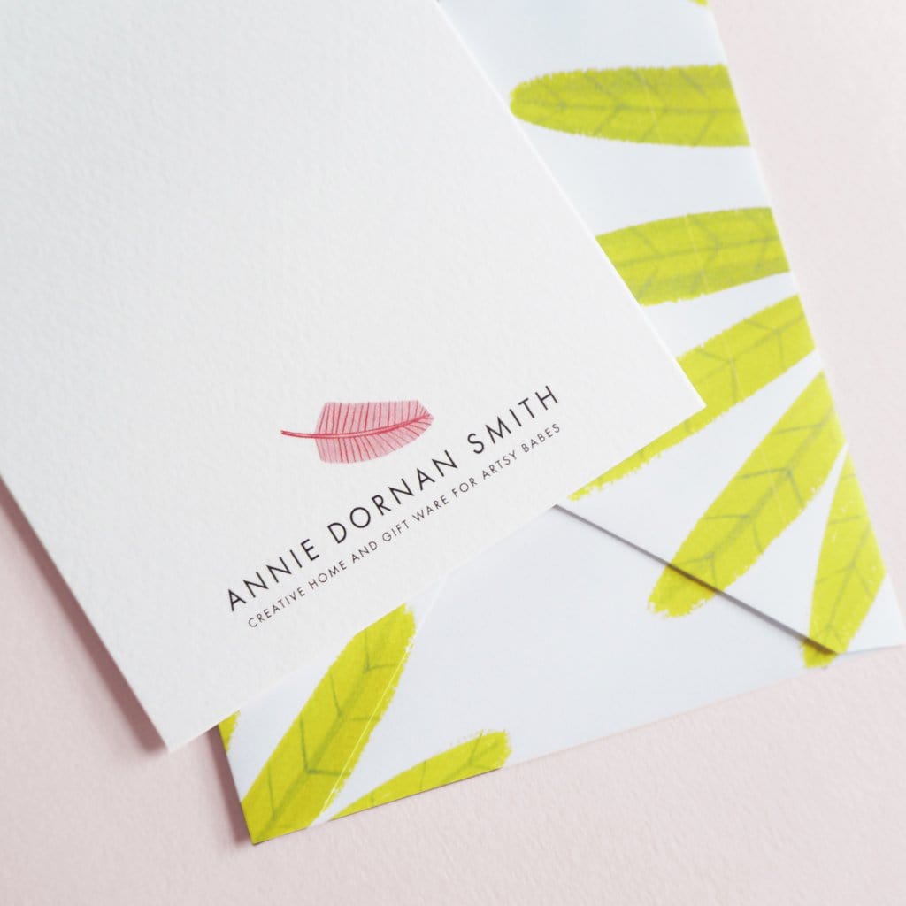 Never LEAF Me Valentine's Card