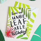 Plant Lady Birthday Card