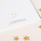 Starry Night Christmas Card - “Merry & Bright”