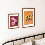 Pink Floral Botanical Print - Tea Roses