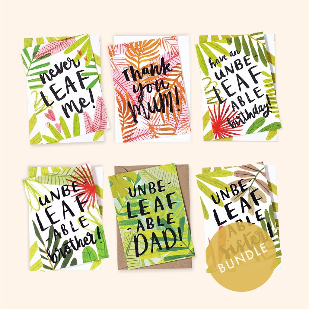 Plant Lovers Greetings Card Bundle