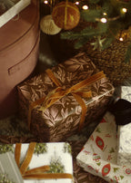 Christmas Nature Pattern Wrapping Paper Sheet