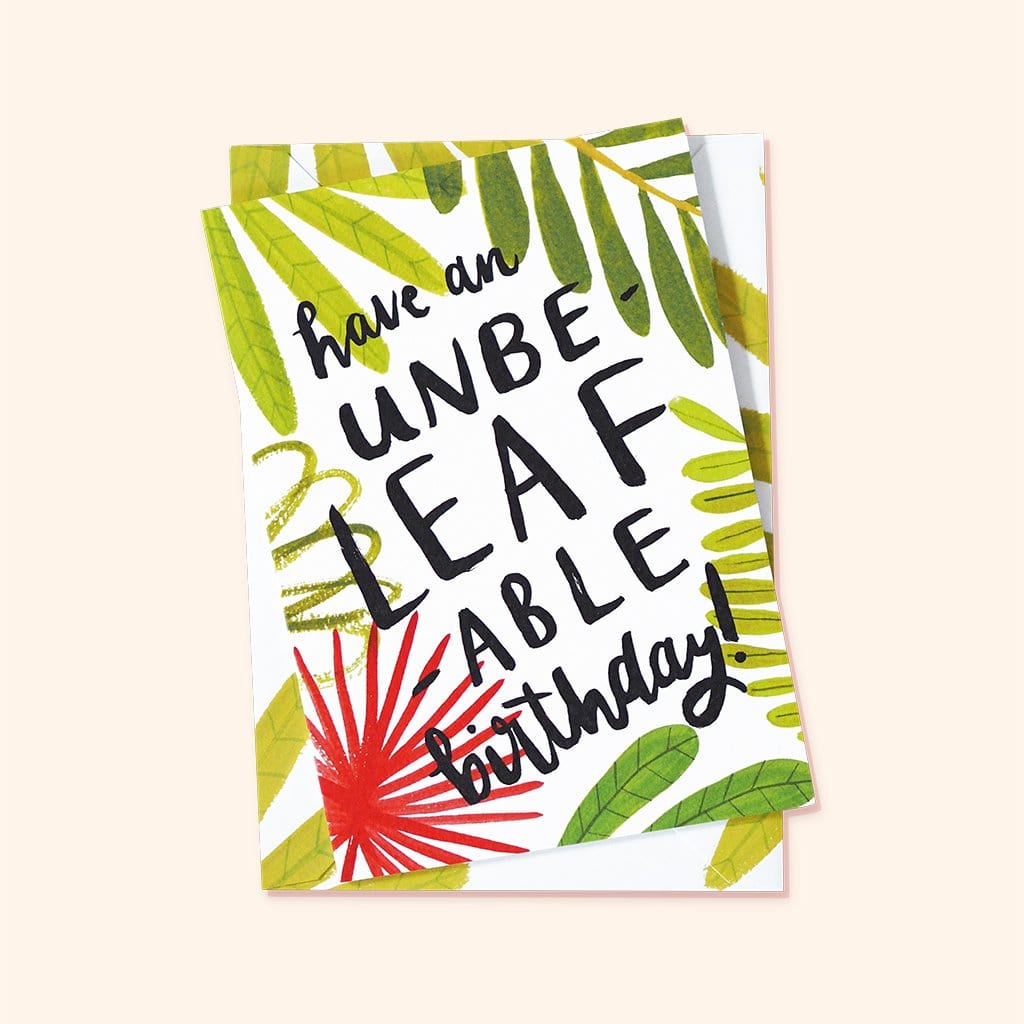 Plant Lady Birthday Card