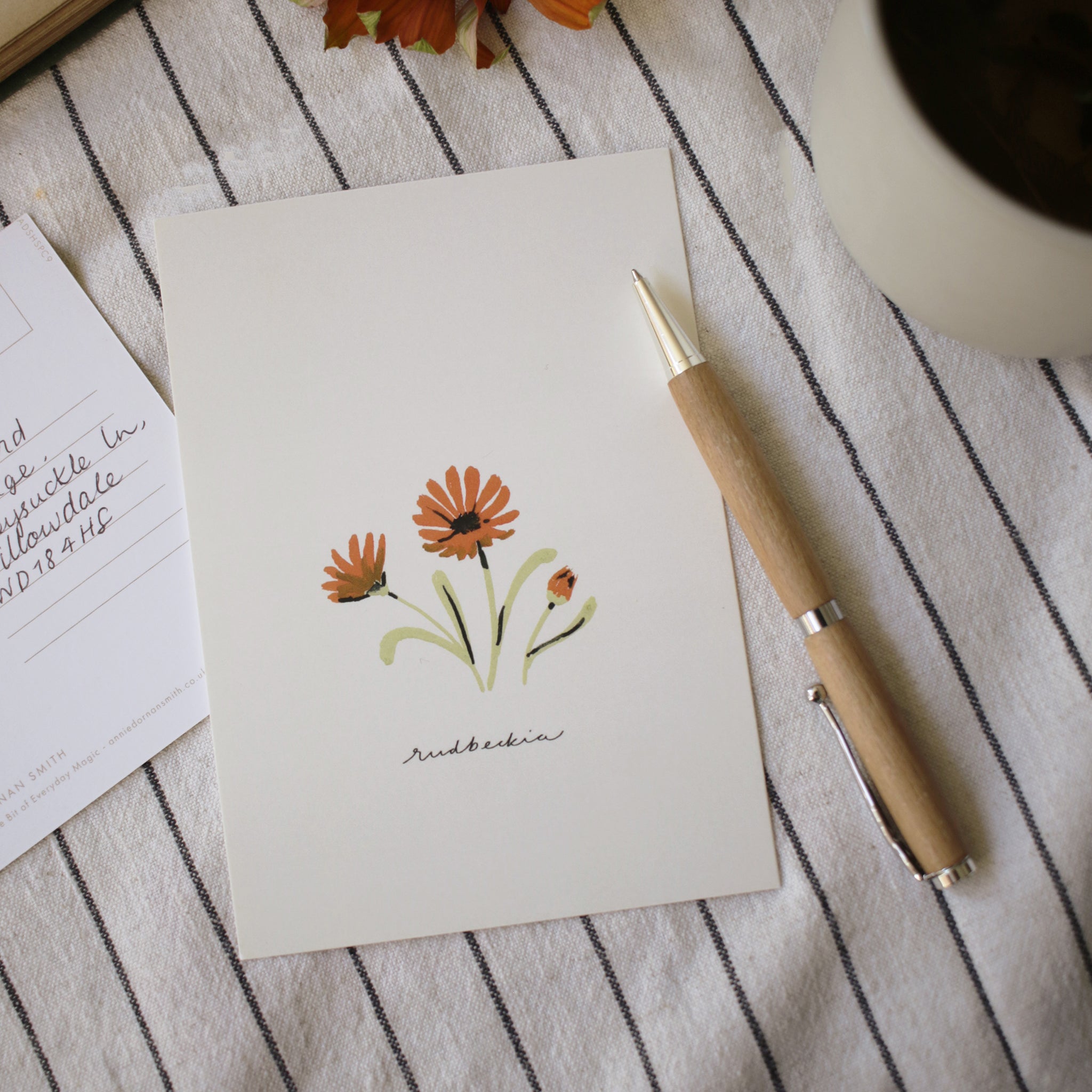 Ditsy Floral Postcard Set of 12